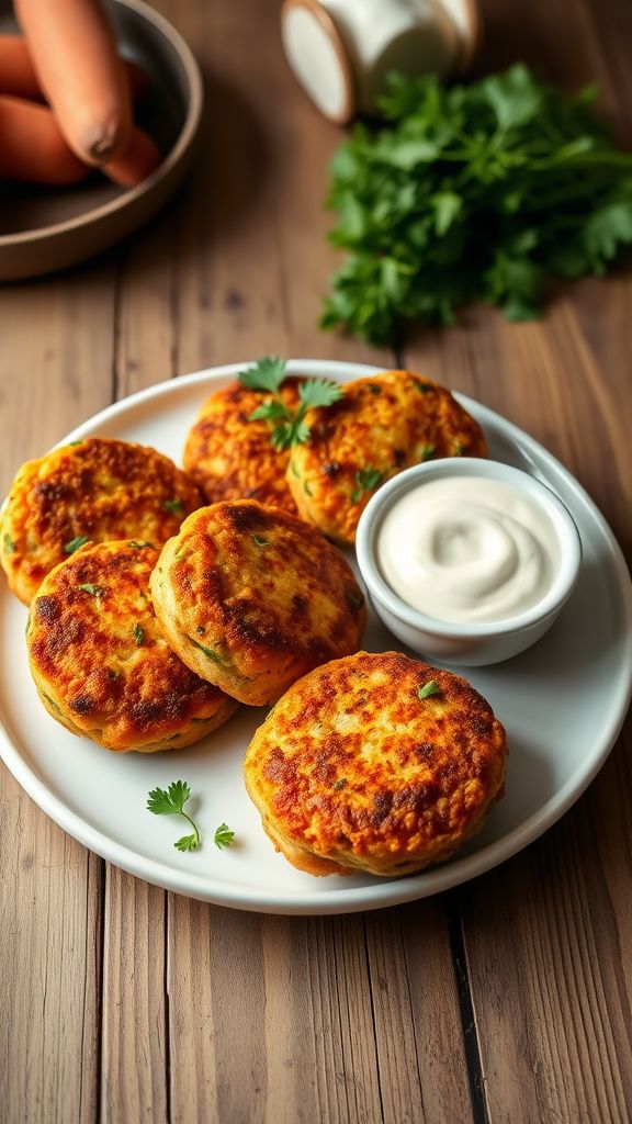 Tuna and Sweet Potato Cakes  