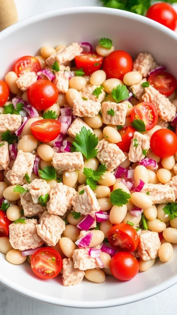 Tuna and White Bean Salad  