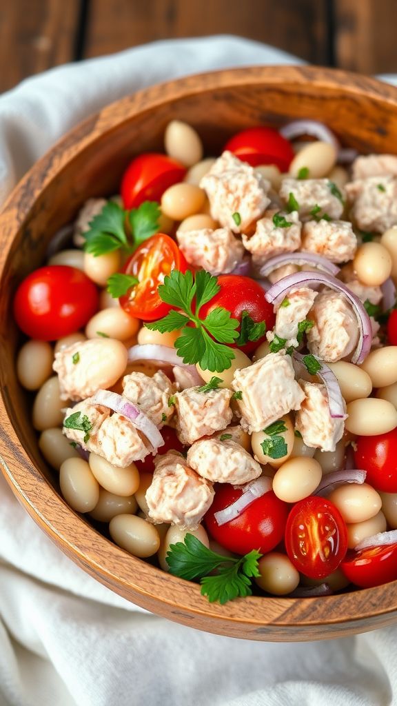 Tuna and White Bean Salad  