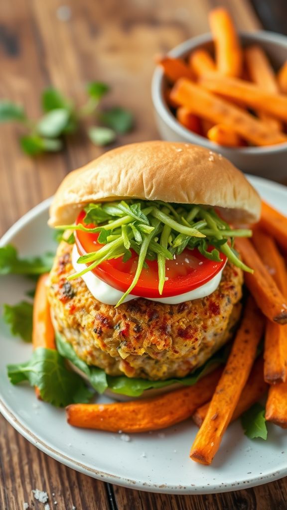 Turkey and Zucchini Burgers  