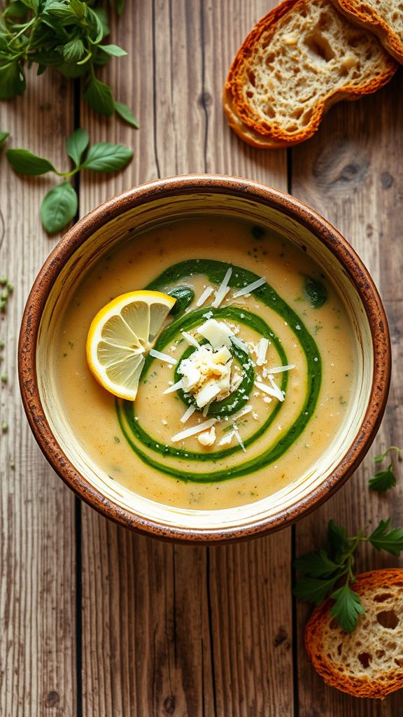 Tuscan White Bean and Spinach Soup