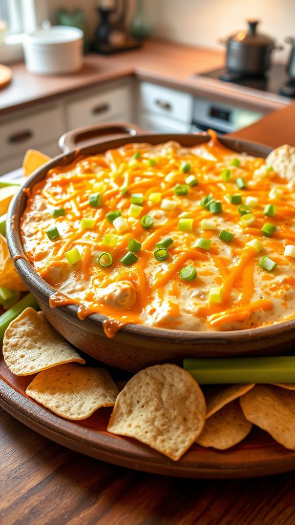 Ultimate Buffalo Chicken Dip  