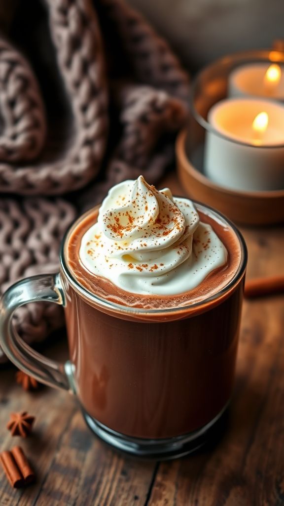 Vanilla Bean Keto Hot Chocolate