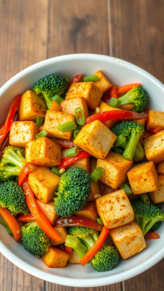 Vegetable and Tofu Stir-Fry