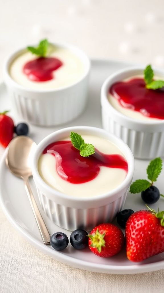 Victory Vanilla Bean Panna Cotta