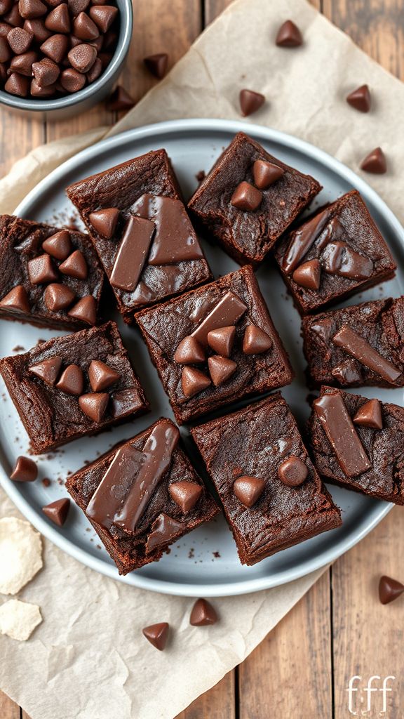 Whey Chocolate Chunk Brownies  