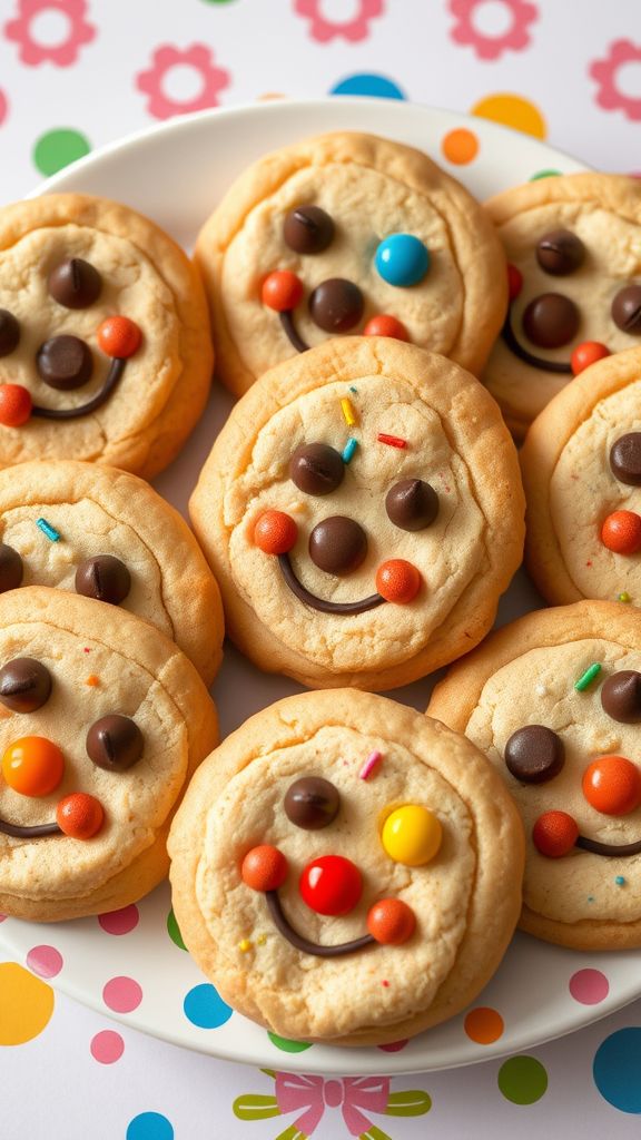 Whimsical Winning Cookie Faces  