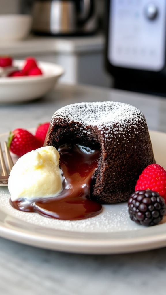 Winning Chocolate Lava Cake