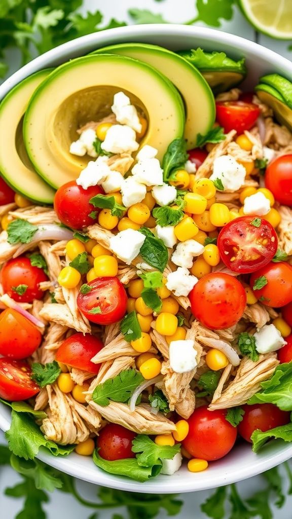 Zesty Cilantro Lime Chicken Salad