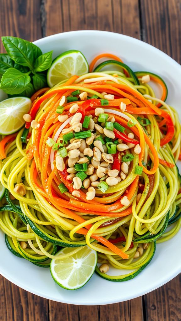 Zucchini Noodle Pad Thai  