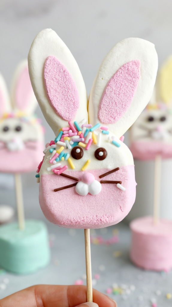 Bunny Bait Marshmallow Pops