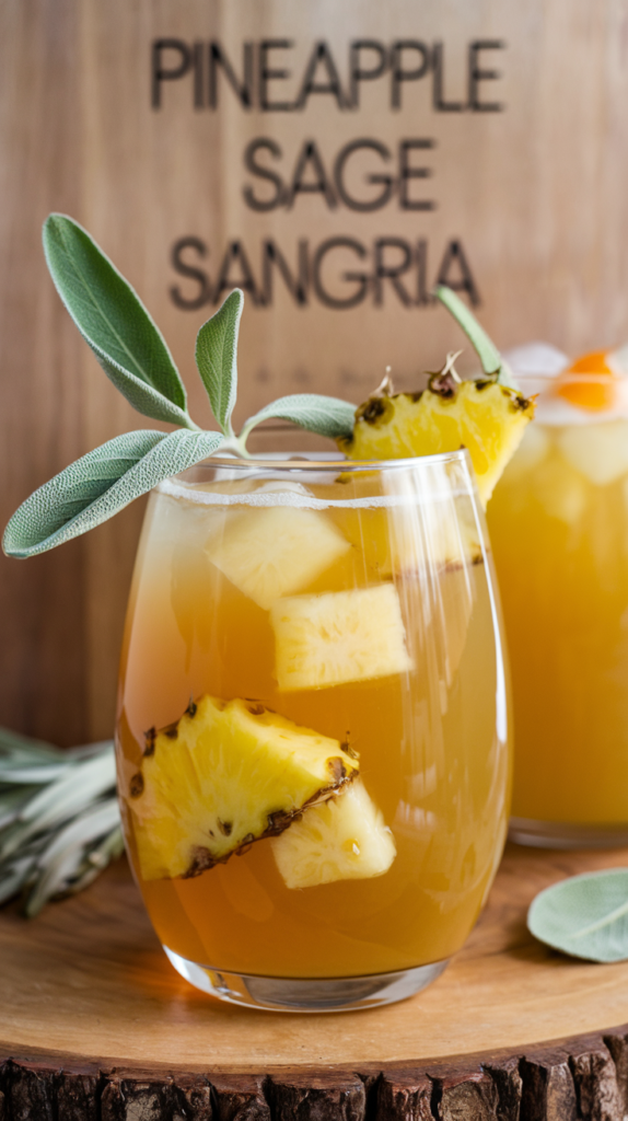 Pineapple Sage Sangria