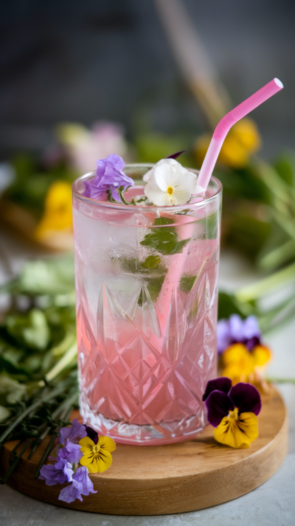 Sweet Pea Vodka Cooler