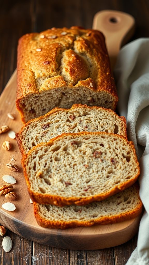 Almond Flour Banana Bread 