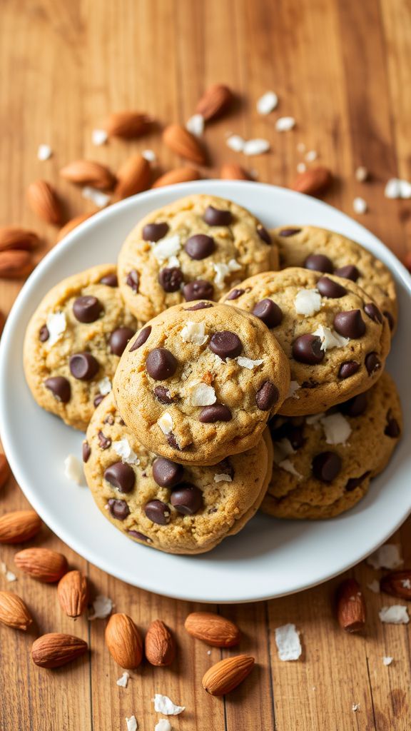 Almond Joy Chocolate Cookies