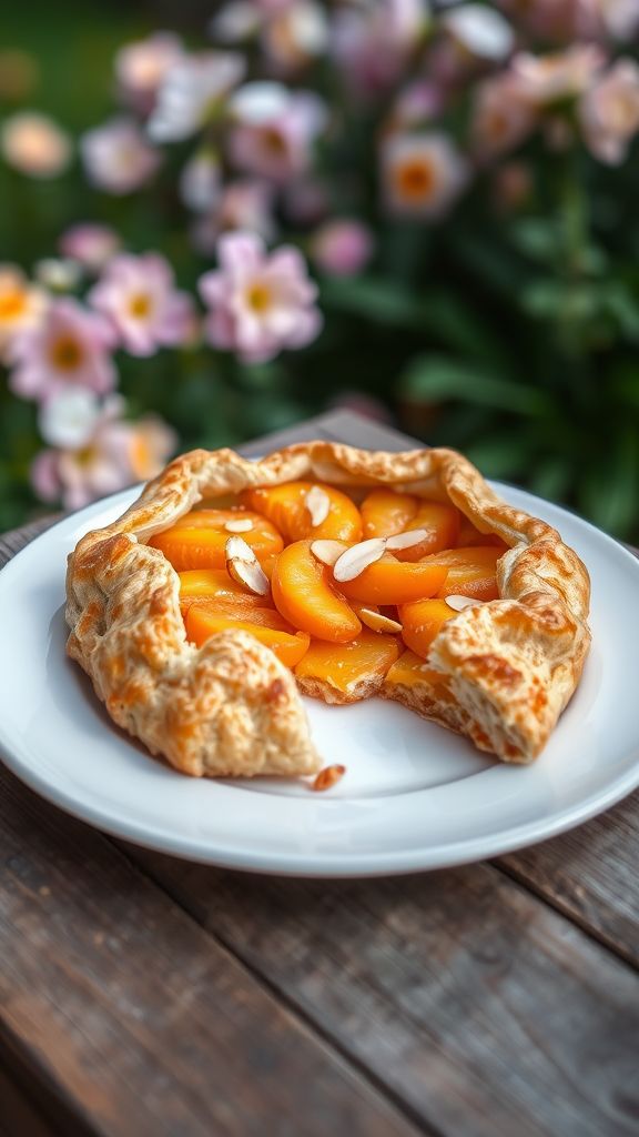 Apricot Almond Galette  