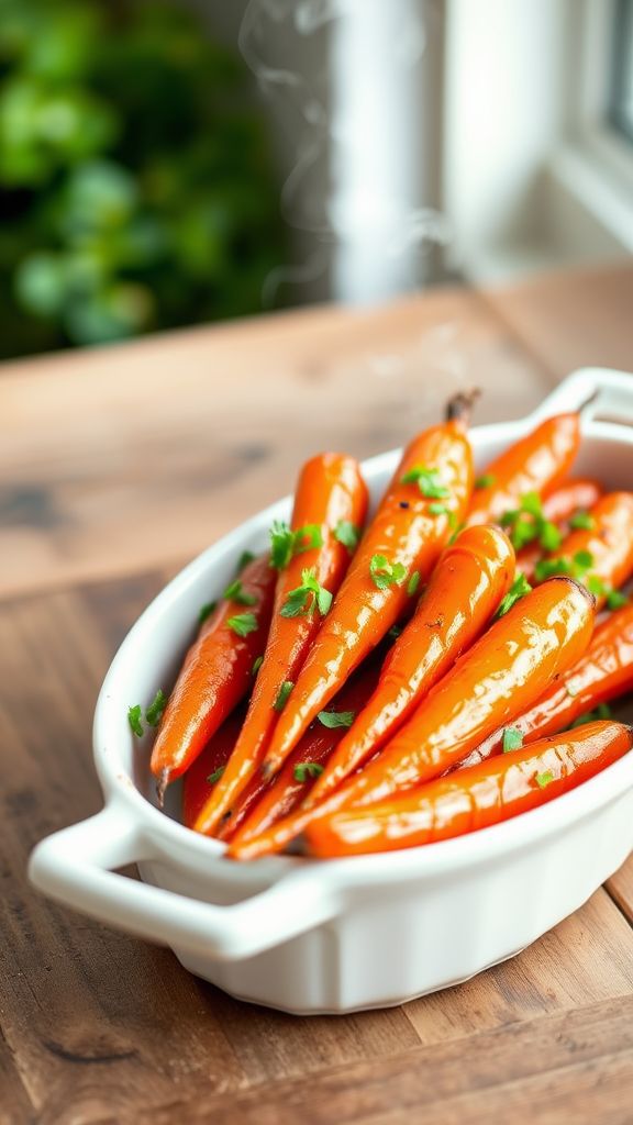 Baked Honey-Glazed Carrots