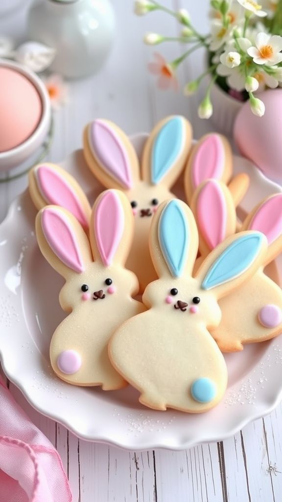 Bunny Ear Sugar Cookies