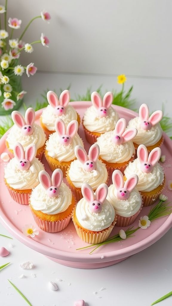 Bunny Hop Cupcakes