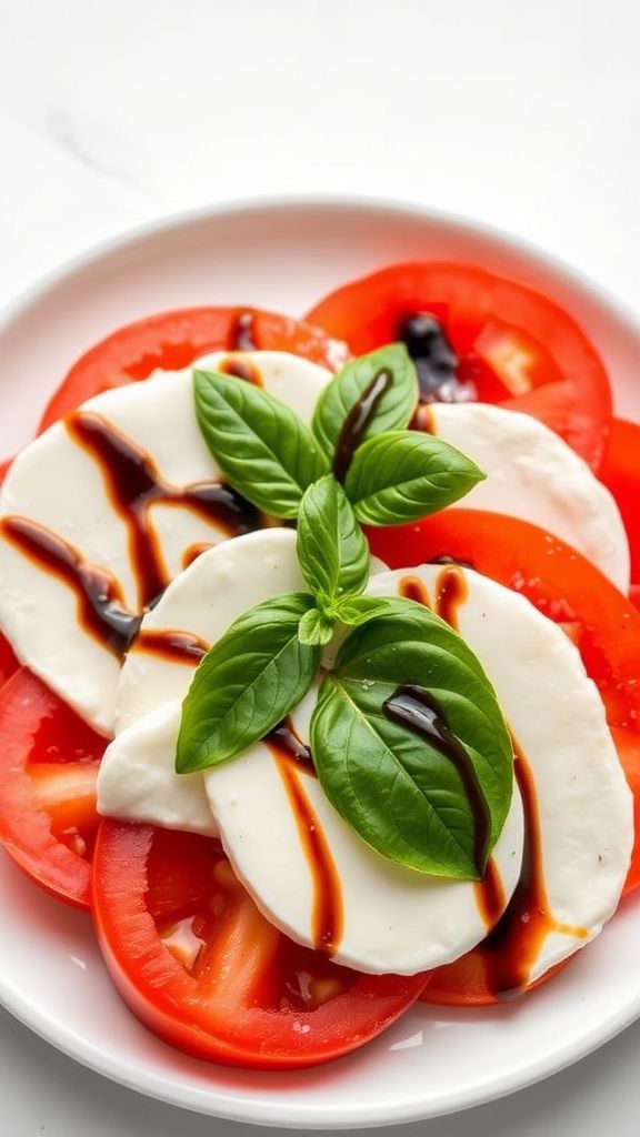 Caprese Salad with Balsamic Glaze