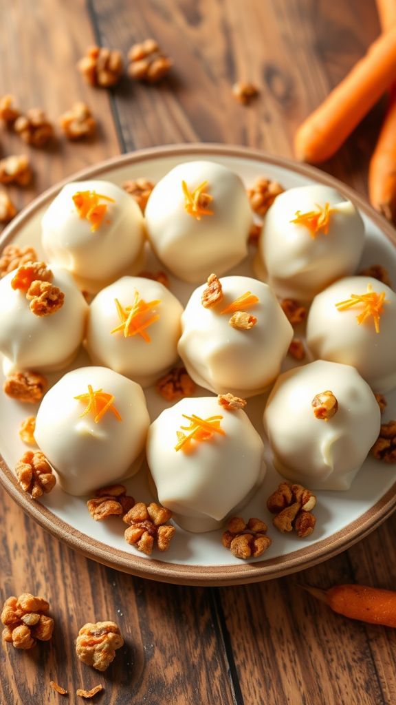 Carrot Cake Truffles  