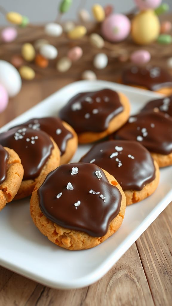 Chocolate-Covered Carrot Cookies