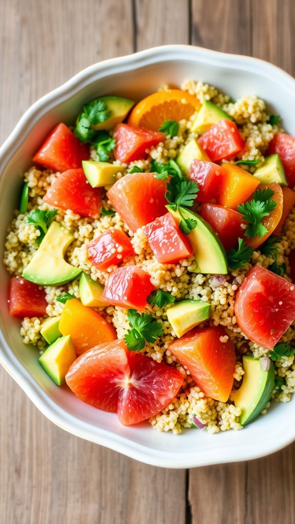 Citrus Avocado Quinoa Salad