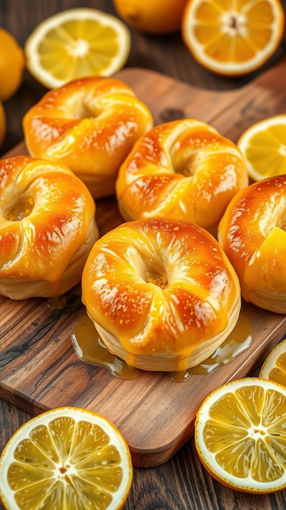 Citrus-Glazed Danish Pastries 