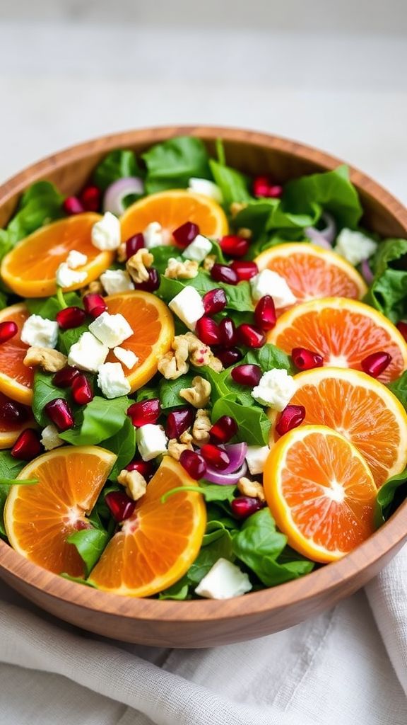 Citrus Spring Salad with Goat Cheese