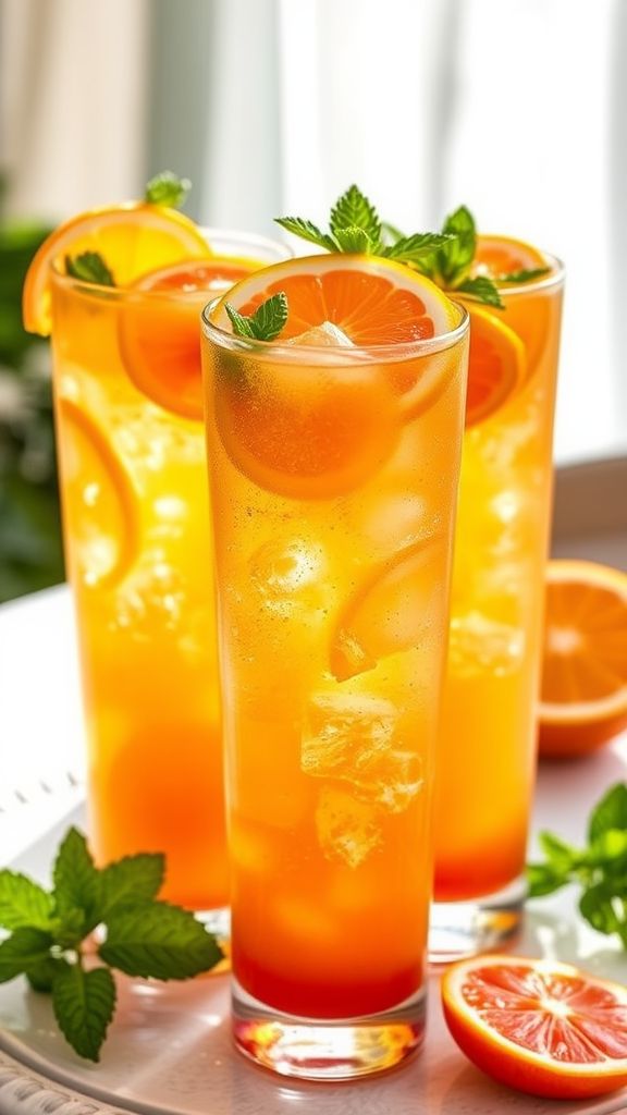 Citrus Sunrise Fizz  