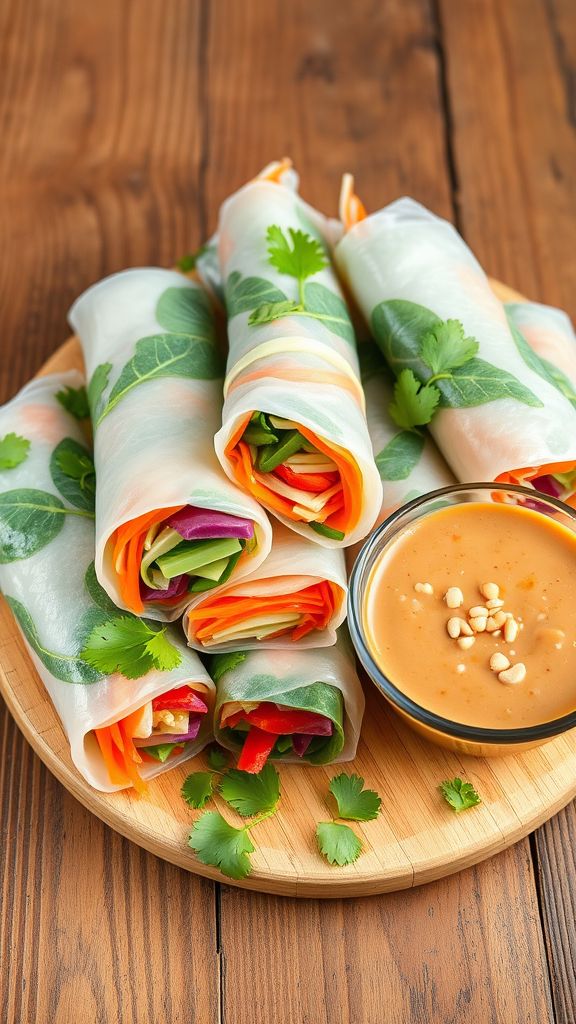 Classic Vegetable Spring Rolls  