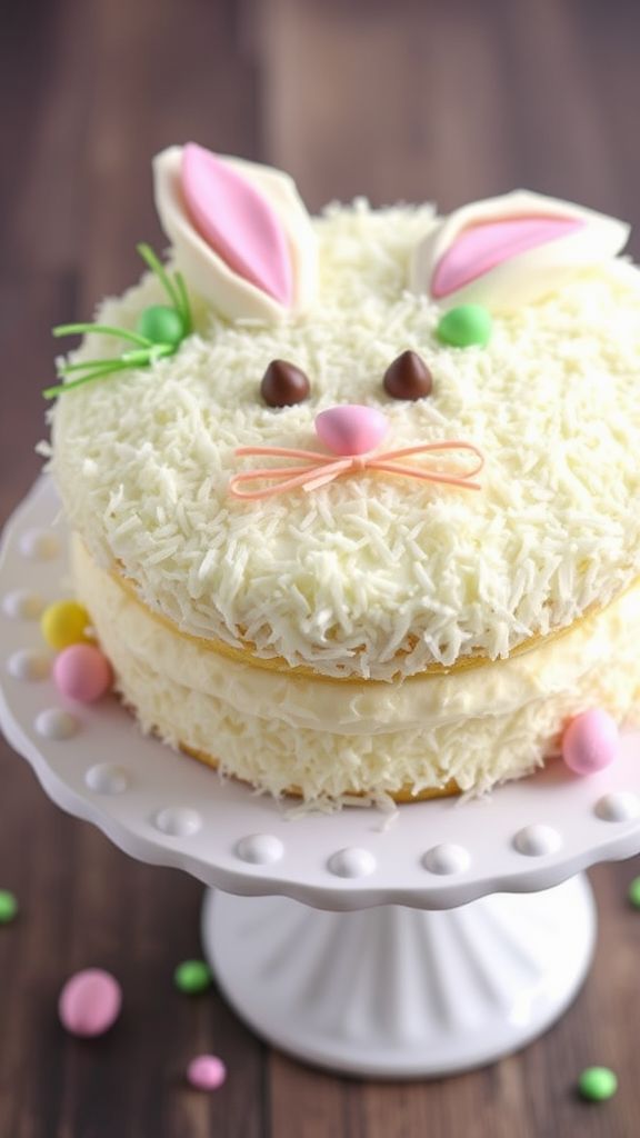 Coconut Bunny Cake