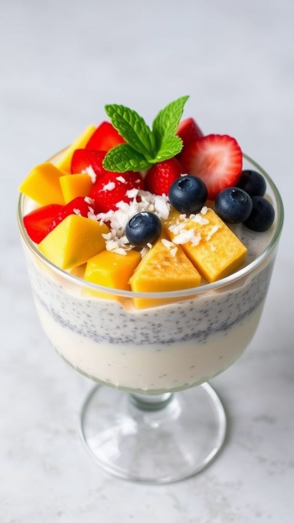 Coconut Chia Seed Pudding  