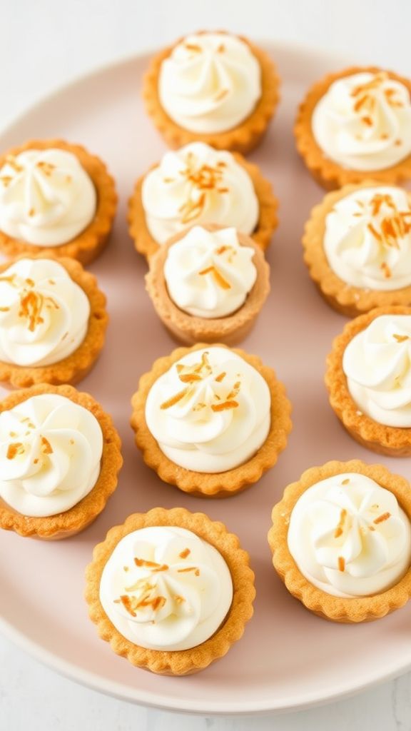 Coconut Cream Egg Pies