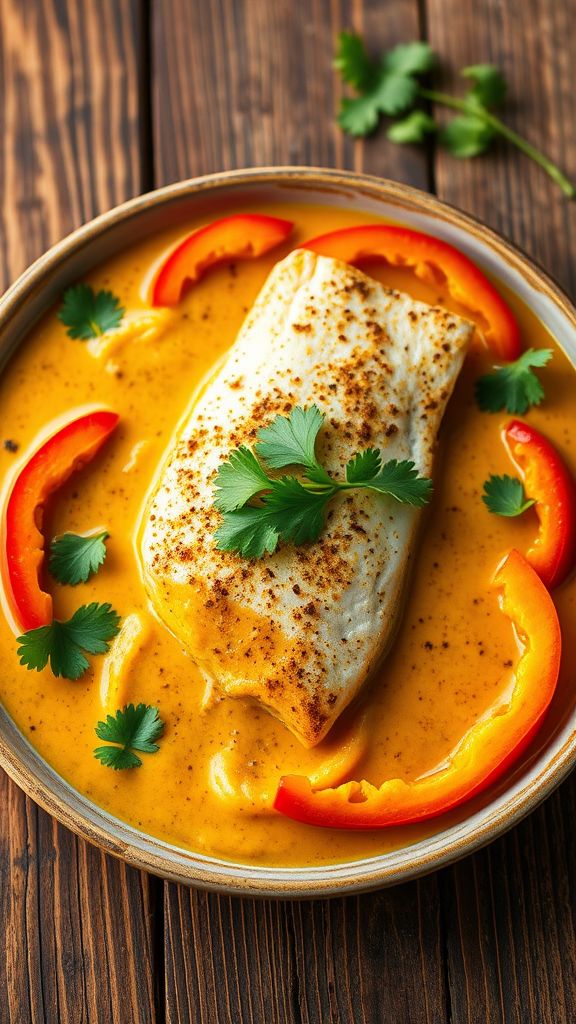 Coconut Curry Snapper  