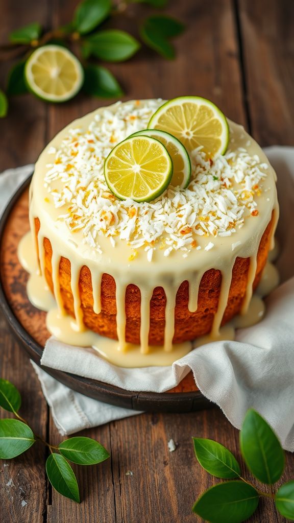 Coconut Lime Cake  