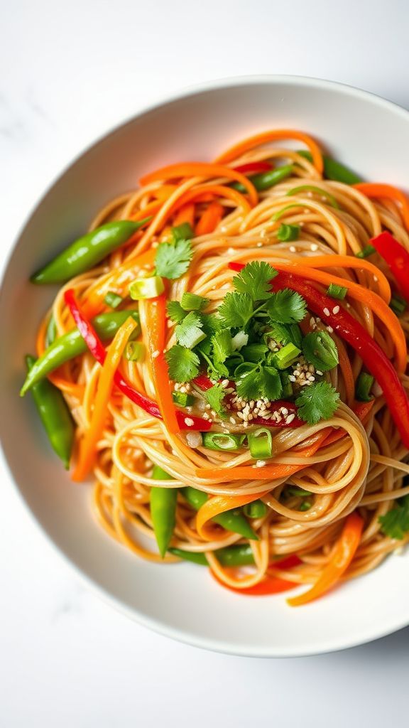 Cold Soba Noodle Salad