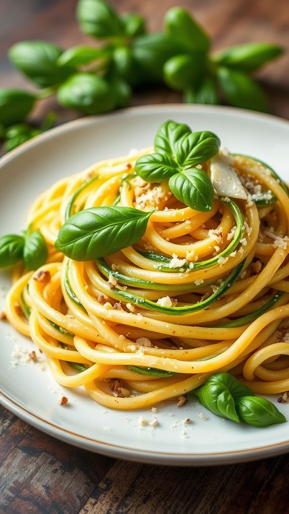 Creamy Zucchini Noodles  