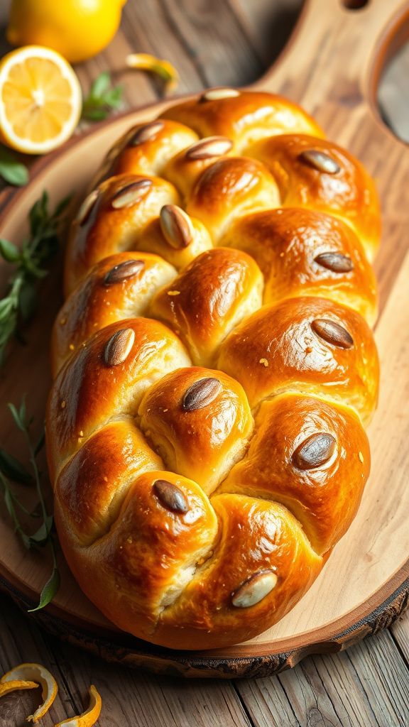 Czech Easter Bread (Vánočka)