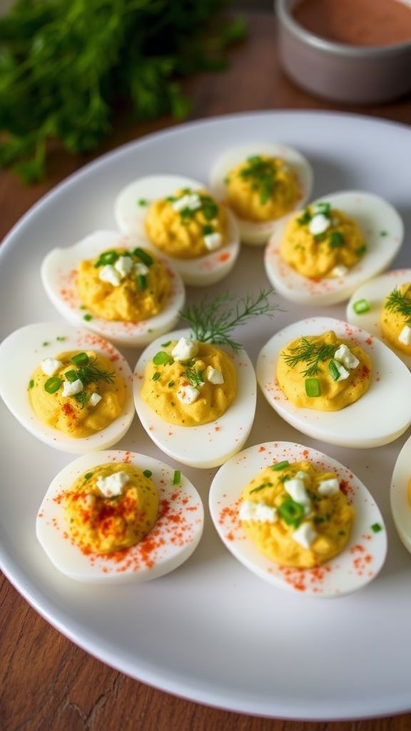 Deviled Eggs with a Twist