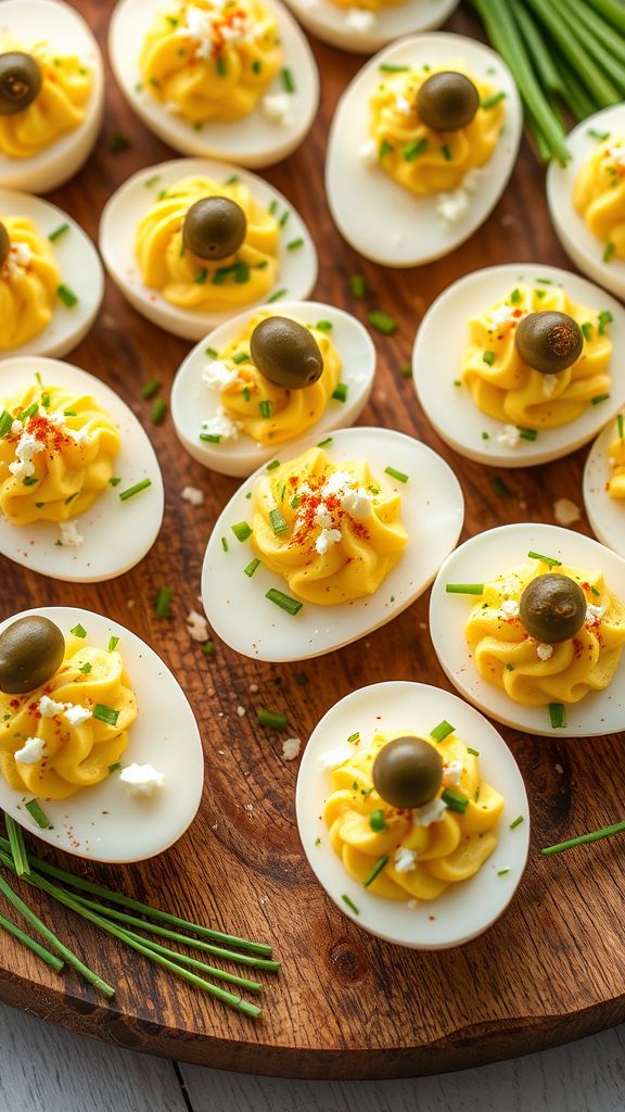 Deviled Eggs with a Twist  