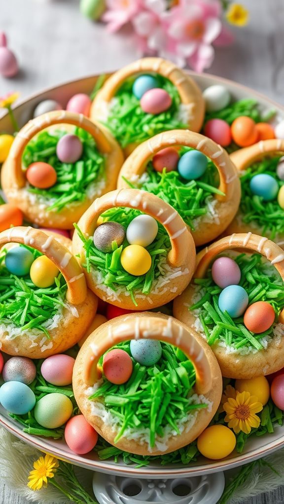 Easter Basket Cookies  