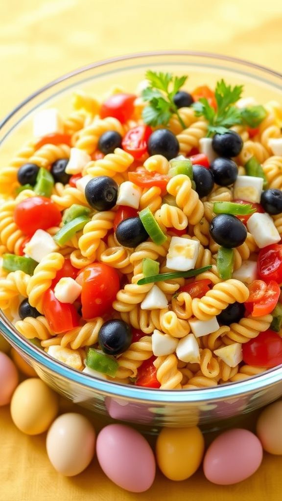 Easter Egg Pasta Salad