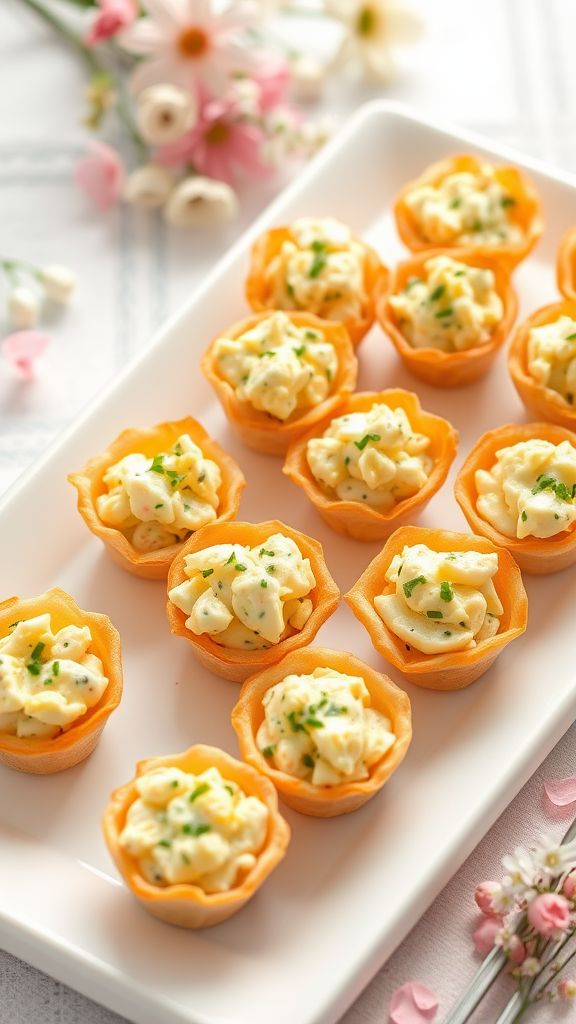 Egg Salad Tartlets