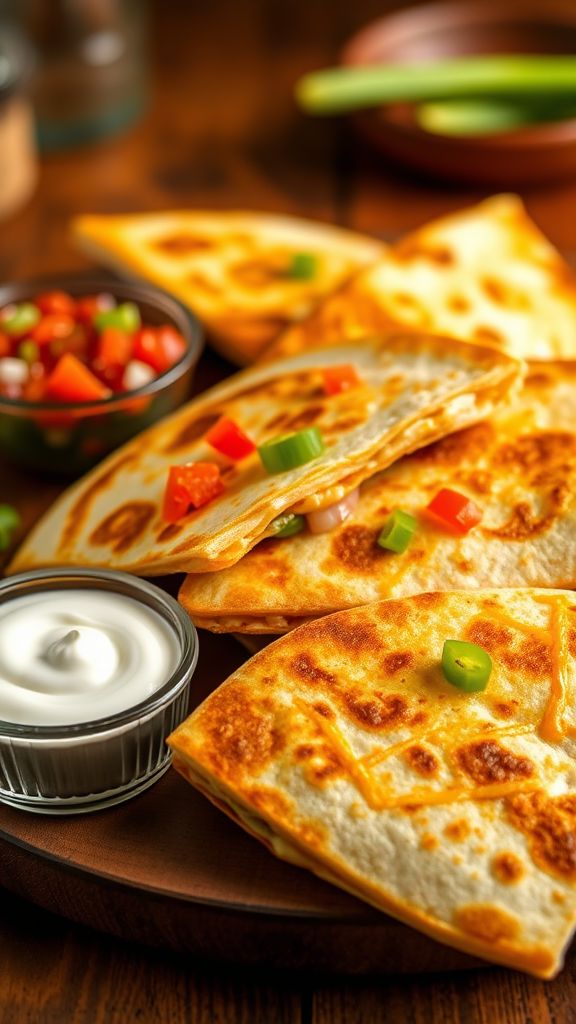 Eggcellent Cheese Quesadillas  