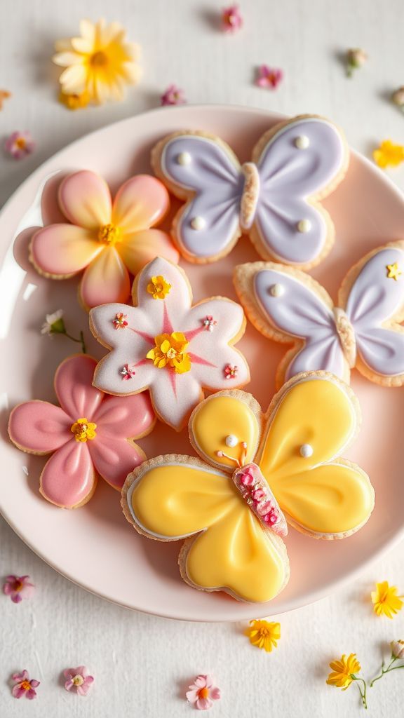 Floral Fantasy Sugar Cookies  