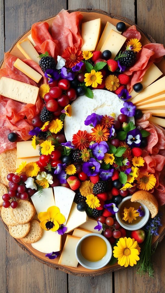 Floral Fête Charcuterie  