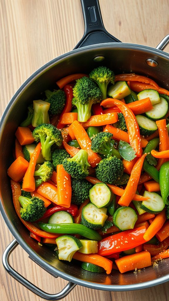 Fresh Garden Vegetable Stir-Fry