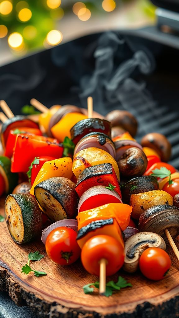 Grilled Vegetable Skewers