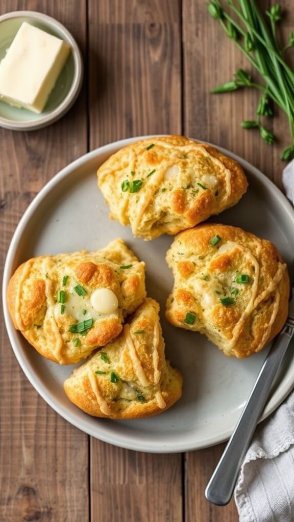 Herb and Cheese Scones  